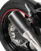 REMUS BoostR, Slip on (sport exhaust), Stainless steel black, NO EC approval