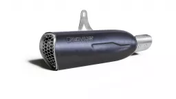 Slip On REMUS NXT (silencer), stainless steel black, incl. EC type approval