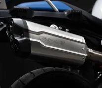 REMUS 8 2.0 Slip On Sport Exhaust BWM F 800 GS, Stainless steel matt, RACING