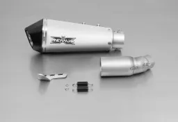 HYPERCONE, slip on (muffler with connecting tube), titanium, RACE (no EEC)